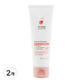 Dr. Deep Akpa Tea Tree Soothing Lotion, 2 units, 120ml / 닥터딥 아크파 티트리 진정로션, 2개, 120ml
