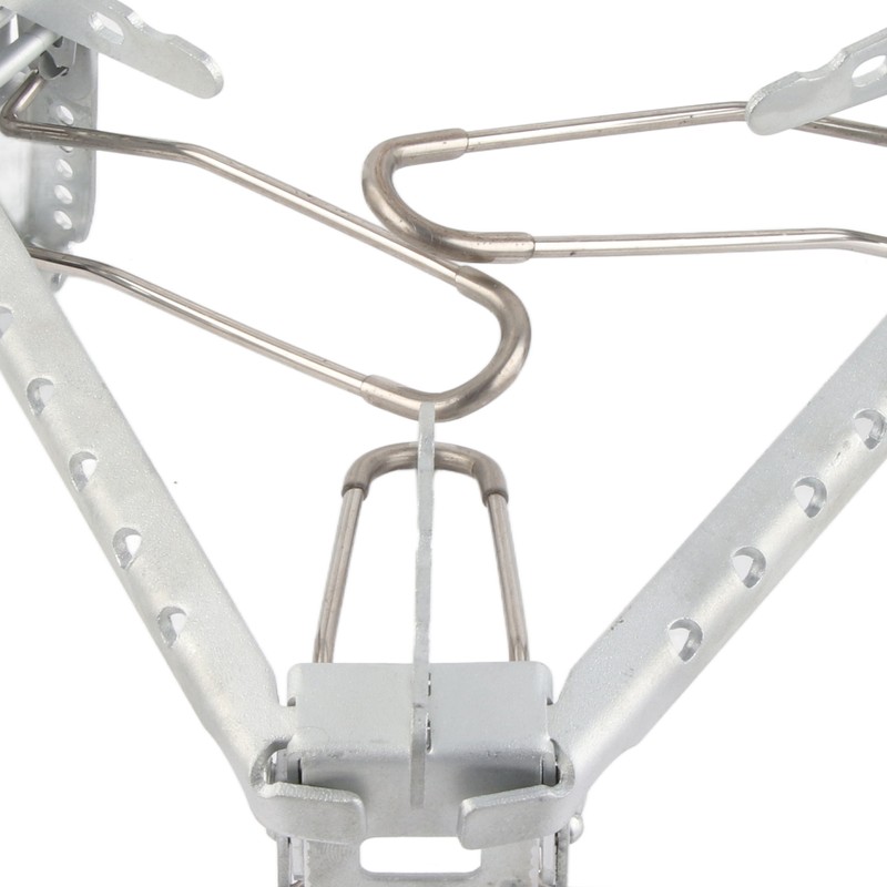 Foldable Gas Stove Pot Rack Bracket Canister Stand Fuel Grill