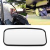 UTV Rearview Mirror Clear Panoramic ABS Glass Universal Modification for
