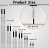High-Magnetic Screwdriver Drill Bit Set,12PCS Magnetic Impact Bits,Rust-Proof Alloy Steel,