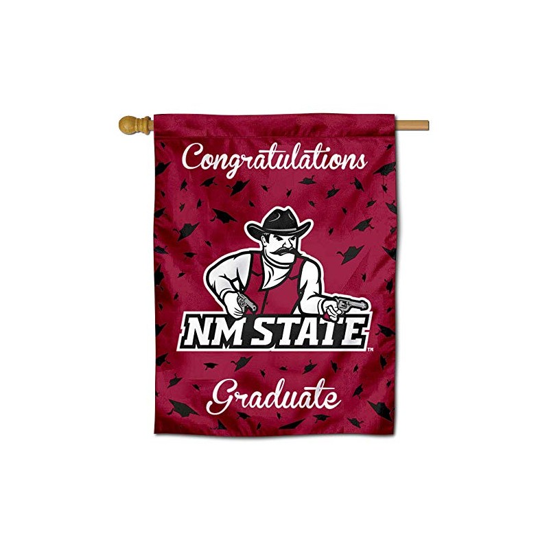 New Mexico State Aggies Graduation Gift Banner Flag