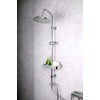 RIDDER Lobos Shower Shelf for Shower Rail Chrome