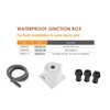ABPLAG Waterproof Junction Box kit, Including 1 Meter Flexible Conduit