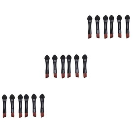 FOMIYES 60pcs Makeup Brush Double-sided Eye Shadow Sponge Portable Eye Shadow Brush Women Cosmetics Blender Travel Makeup Tool