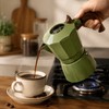 Double-valve Moka Pot Aluminum Coffee Kettle for Home Brewing –