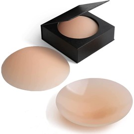 AUGUSTYUE Cubre Pezones para Mujer, Pezoneras para Busto de Silicona Adhesiva, Cubiertas para Pezones Invisible Boob Cover Nipple Cover Reutilizables