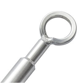 Ledytech Grappling Hook Grapnel Hook, 3-Claw Stainless Steel Tree Climbing Hook, Brunch Limb Retrieving (Small)