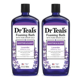 VERSAINSECT ng Bath with Pure Epsom Salt, Soothe & Sleep with Lavender, 34 fl oz (Pack of 2)