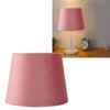 Fabric Lampshade E27 E14 Velvet Conical Decorative Lamp Replacement Shade