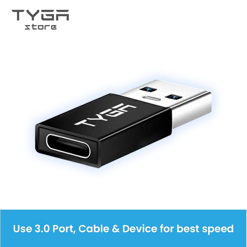 TYGA STORE USB Type C Female to USB Type A