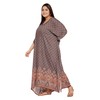 Gypsie Blu Kaftan Dress For Women Plus Size Swim Cover