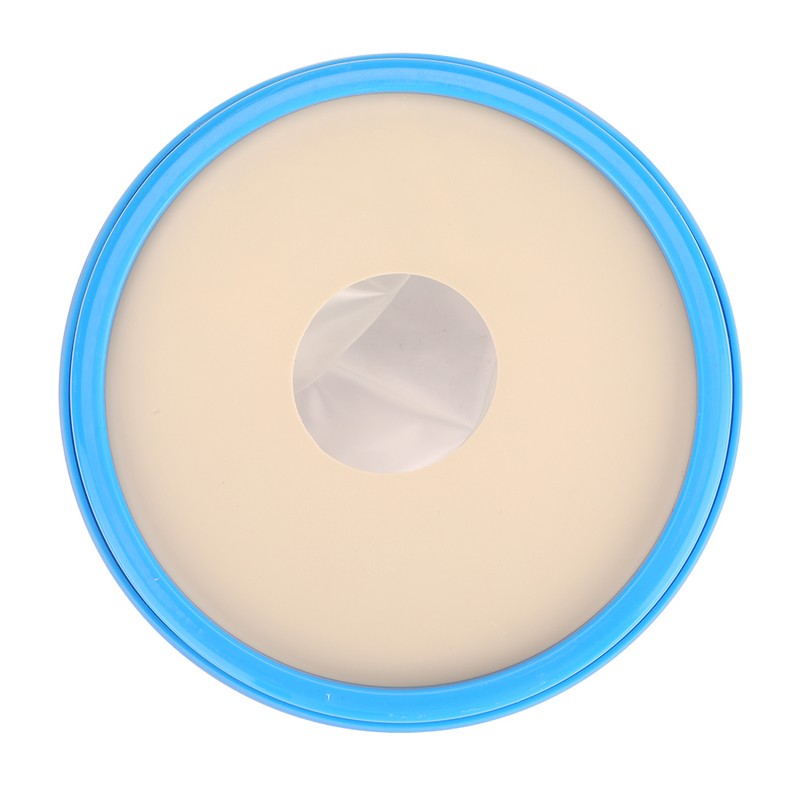 Blue PP ring adult bath arm with ring bathing sleeve
