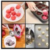 Ice Cream Scoop, Stainless Steel Ice Cream Scooper Professional No-Slip