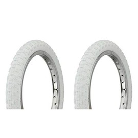 Lowrider Tire Set. 2 Tires. Two Tires Duro 16" x 2.125" White/White Side Wall HF-143G. Bicycle Tires, Bike Tires, Kids Bike Tires, Bike Tires, BMX Bike Tires