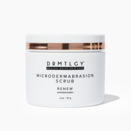 DRMTLGY DRMTLGY Microdermabrasion Facial Scrub and Face Mask. Non-Abrasive Face Exfoliator Improves Acne Scars, Blackheads, Pore Size, and Skin Texture. 2 oz