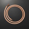 Joyas Minerales Flat Snake Chain Stainless Steel for Women -