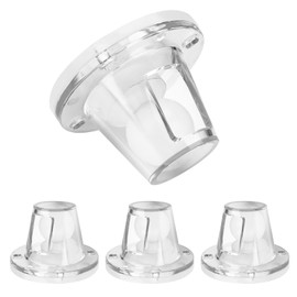 doufuhua Boats Scupper Valves Fit for Boat Self-Bailing Ball Scuppers Valve Replaces Old Scupper Flapper Replacement Kit Fit 3/4 inch to 1-1/2 inch Inch Boat Fittings Opening, 4 Pcs