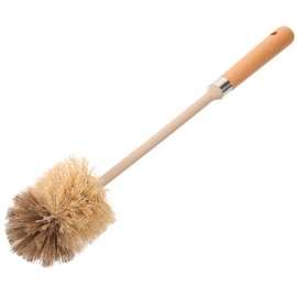 Wooden Brush Long Handle Brush Deep Cleaning Brush Bowl Long Brush Bathroom Cleaning Supply for Bathroom Brush
