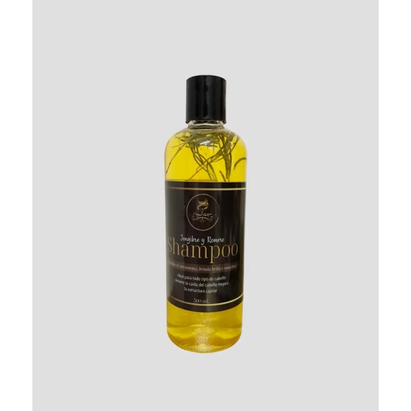 Shampoo De Jengibre Y Romero