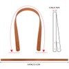 PLKSEI Pack of 2 Bag Handle PU Bag Strap with