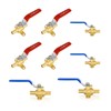 (Pack of 8) Seelink 1/2 Inch PEX x 1/2 Inch