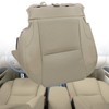 NLQR Front Driver Side Bottom Replacement Seat Cover Tan Microfiber