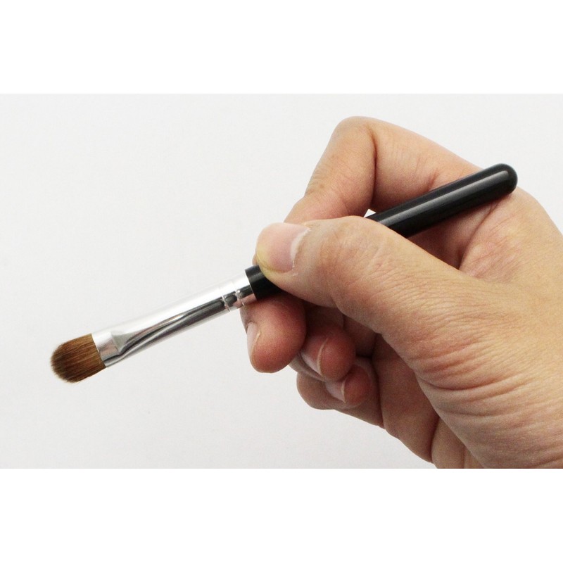 Kumano Brush Makeup Brush, KU Series, Eyeshadow Brush, Medium, Weasel