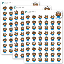 Buy Pet Food Planner Sticker / 54 Fun Vinyl Stickers (1/2”) / Dog Kitty Cat Care Reminder/Chores Shopping/Essential Productivity Life Planner/Bujo Bulleting Journal (Matte Vinyl, 3 Sheets)