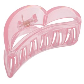 minkissy Cute Hair Clip Large Heart Claw Clip Holiday Hairpin for Women Bridal Headwear