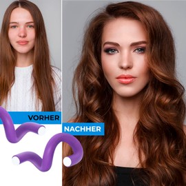 Papilotten Flexible Curlers, Large Hair Curlers, Diameter 16 mm, Length 250 mm