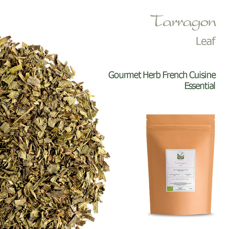 Tarragon Leaf Organic Culinary Herb - Dried Taragon Spice 350g