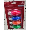 Celebrations CHRISTMAS REPLACEMENT C9 LIGHT BULBS (Multi-Colored