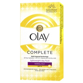 Olay Essentials Complete Care Daily UV Fluid with SPF 15 for Normal to Oily Skin 100 ml