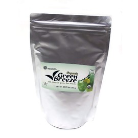 Takaokaya USDA Organic Green Breeze All Natural Green Tea Powder - 300 Gram (Food Service Bulk Size Pack)