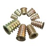 Veda M8 X 15 TYPE D THREADED WOOD INSERT NUTS