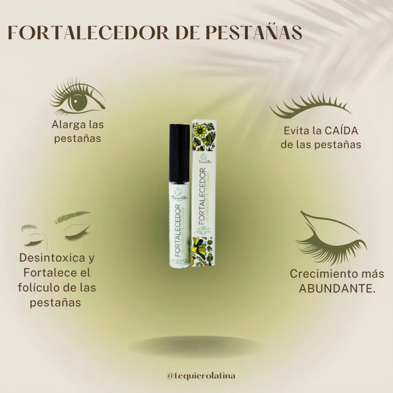 Te Quiero Latina Fortalecedor Y Alargador De Pestañas