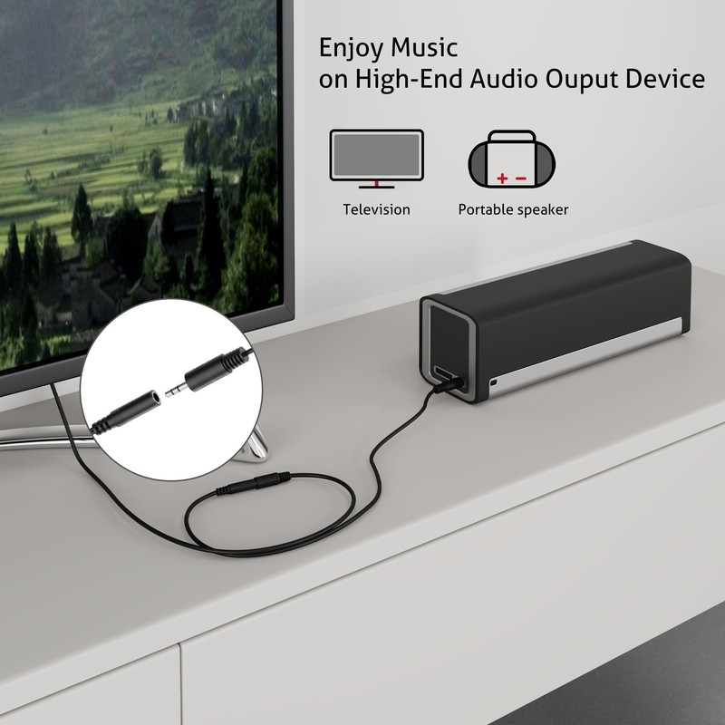HDSupply Audio Cable 3.5 mm Male to 3.5 mm Female