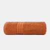 Brentfords Bath Towels Burnt Orange, Ultra Soft Feel 100% Cotton