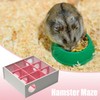 Hamster Maze Hide | 9 Chamber Wooden Maze Tunnel Hamster