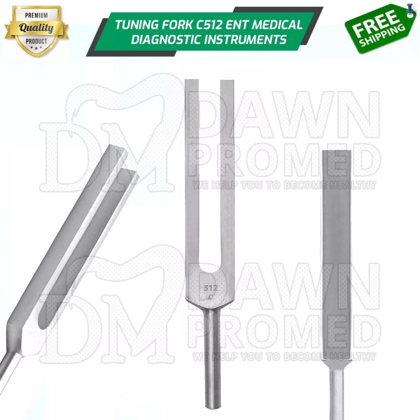 DawnProMed New Tuning Fork C 512 Diagnostic Exam Tools ENT
