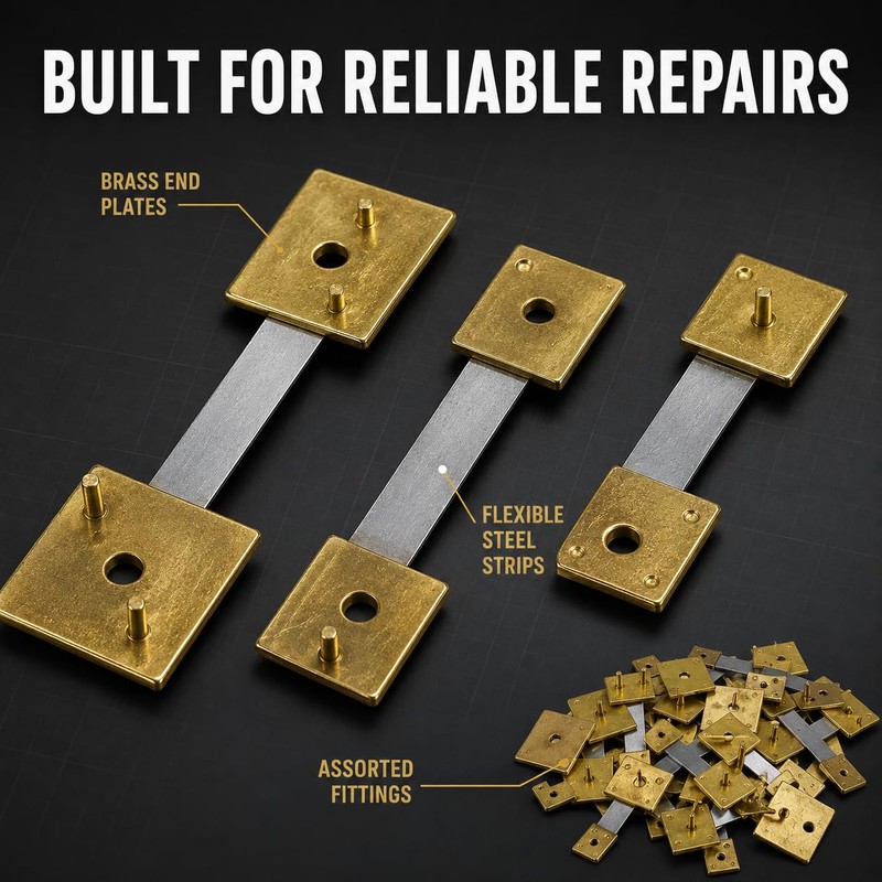 100 Piece Clock Suspension Springs for Grandfather, Wall and Mantel
