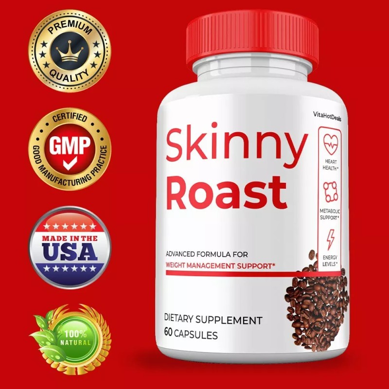 Skinny Roast Capsules, Max Strength Formula, Skinny Roast Supplement (5