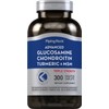 Piping Rock Glucosamine Chondroitin Turmeric MSM Complex | 300 Caplets