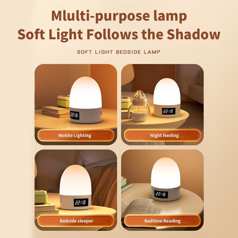 USB Power Lamp Multi-functional Portable Night Light Rechargeable Remote Control