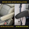 AOMSAZTO for Honda CRV 2011-2014 Seat Armrest Covers Black Arm