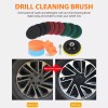 Cahuczlhoz 4Inch 14pcs Car Buffing Pads Polishing for Drill Sponge