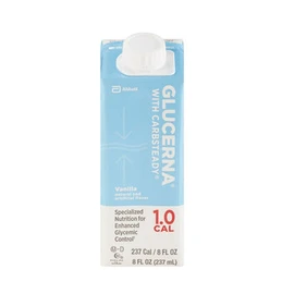 Glucerna 1.0 Cal, Ready to Use, Vanilla, 8 oz, 1 Case of 24