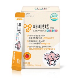 Kimchi-derived lactic acid bacteria Lactobacillus acido lactic acid bacteria fermentation Avicheon Postbiotics Children 2g x 30 packets Smart Sales, 5 pcs / 김치유래유산균 락토바실러스 아시도유산균발효 아비천 포스트바이오틱스 칠드런 2g x 30포 스마트세일즈, 5개