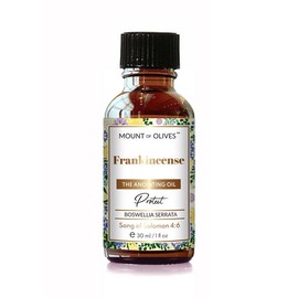 Mount of Olives Frankincense Anointing Oil With Cosmeceuticals Derived from Biblical Botanicals - Volume: 1 Ounce (30ml)