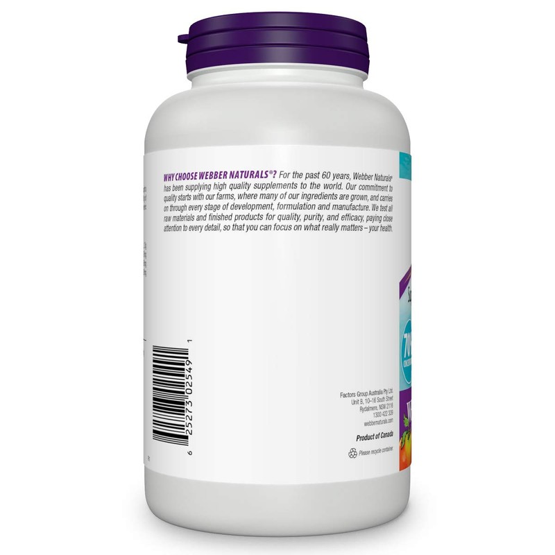 Webber Naturals Triple Strength Fish Oil 120 softgel Capsules